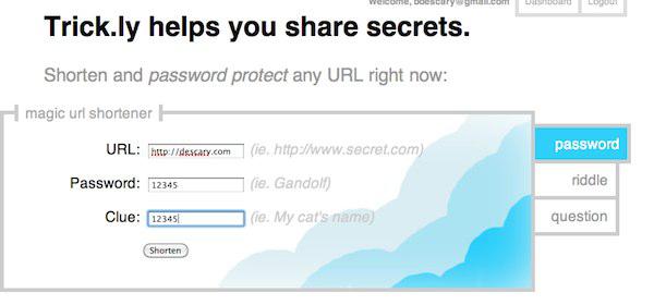 Trick ly Trick.ly: un service d’URL courtes sécurisées