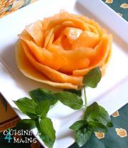 Roses en melon