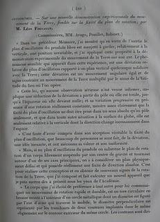 Bibliophilie et Sciences: Foucault, son pendule, son gyroscope et ses miroirs