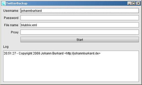 Comment sauvegarder ses tweets : TwitterBackup twitter backup Comment sauvegarder ses tweets : TwitterBackup