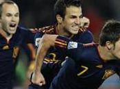Quarts finale victoire l’Espagne contre Paraguay grâce David Villa, Espagnols qualifiés pour demi-finales