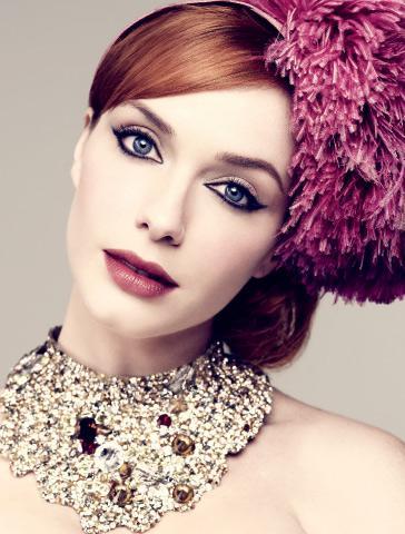 [couv] Christina Hendricks pour LA Times et Delta Sky magazines