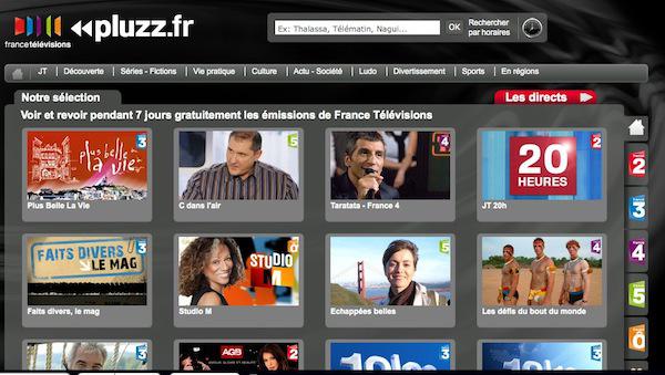 pluzz France Télévision lance Pluzz.fr 