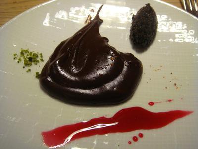 20100227 claude colliot 03 chocolat tapenade olives reglisse Claude Colliot, restaurant (ChrisoScope)