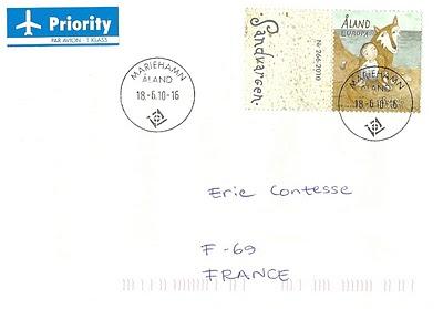 Timbres EUROPA 2010 : loup ou renard ?