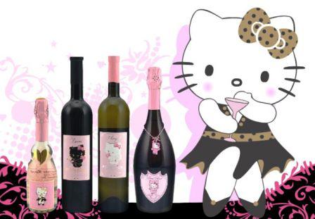 Hello Kitty Wine et Champagne