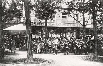 La Closerie des Lilas, boulevard du Montparnasse, Paris