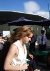 Emma Watson et Alex Watson à Winbledon