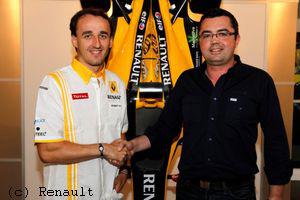 Robert Kubica avec Renault jusque fin 2012