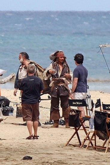 [Tournage] Jack Sparrow à Hawai