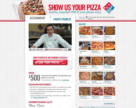 Domino’s Pizza - Show us your pizza