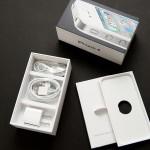 déballage iphone 4 blanc bumpers