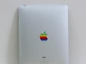 Sticker logo Apple vintage pour iPad