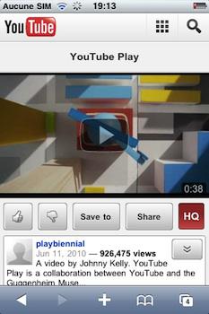 youtube iphone YouTube dévoile une version mobile extrêmement intéressante 