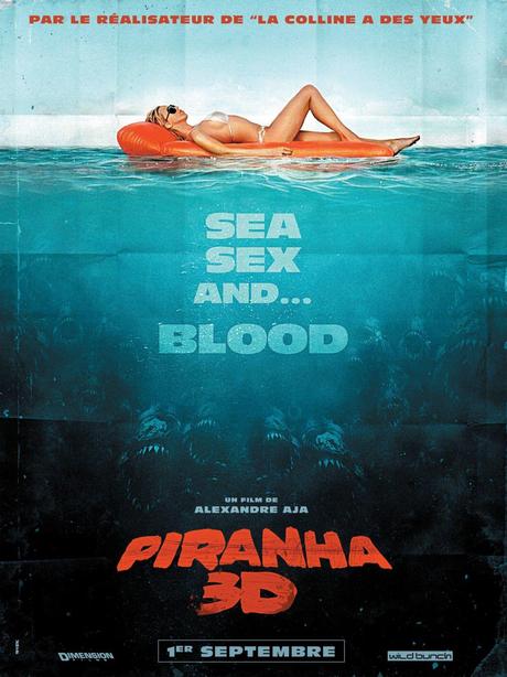 [affiche & bande-annonce] Piranha 3-D, d'Alexandre Aja