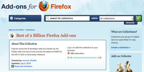 Le meilleur des extensions Firefox