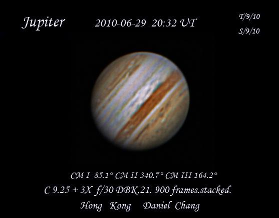 Image de Jupiter de Daniel Chang