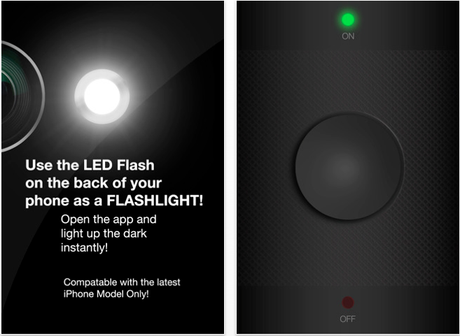 Flash iPhone 4, activer le flash depuis une application