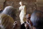 Après lifting, Vénus Milo retour Louvre