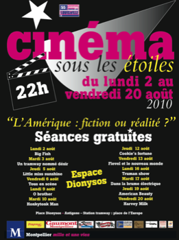 Montpellier : Cinéma sous les étoiles