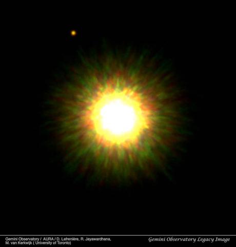 Première image directe d'une exoplanète
