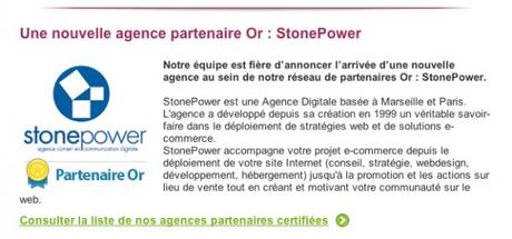 STONEPOWER du e-commerce en OR