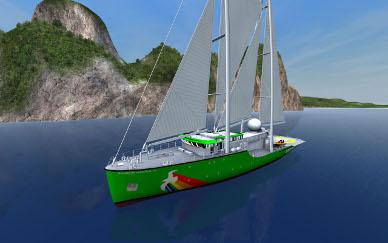 Un nouveau navire pour Greenpeace : le Rainbow Warrior III !
