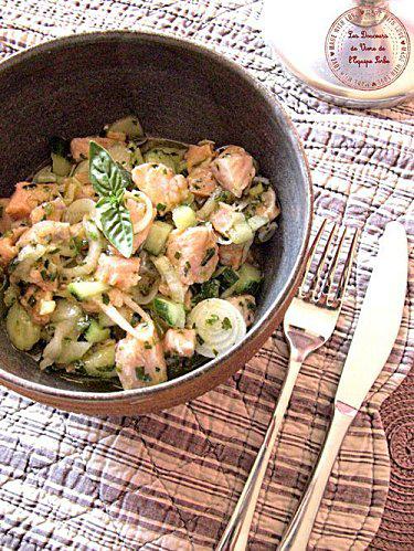 salade saumon mariné (1)