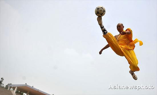 Shaolin Soccer en vrai !