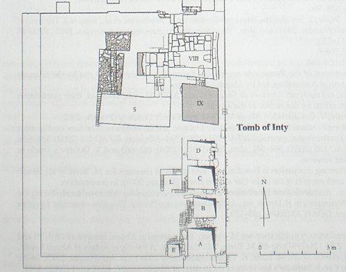 Plan Mastaba d'Inty