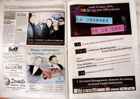 Délit de pub… stonepower présent auprès des étudiants d’Euromed