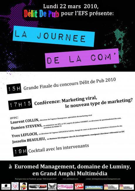 Délit de pub… stonepower présent auprès des étudiants d’Euromed