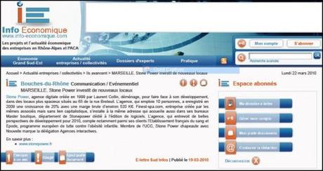 info-eco STONEPOWER investit de nouveaux locaux