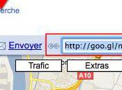 Google Maps aussi service d’URL courtes