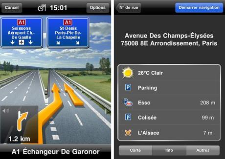 Navigon 1.6 devient compatible iOS 4 et multitâche