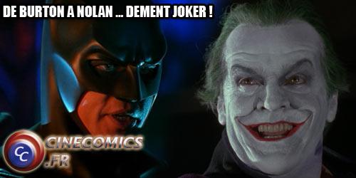 Le joker, le méchant ultime, la nemesis de Batman à travers le temps