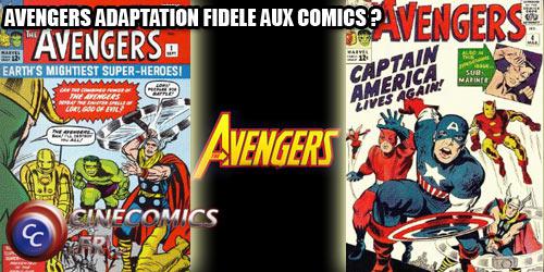 The avengers, l'adaptation au cinéma sera t-elle fidèle à l'histoire du comics ?