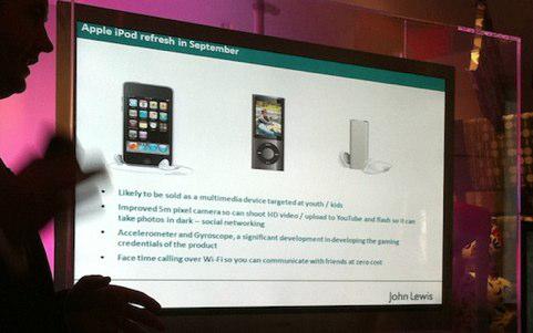 iPod Touch 4G: les premières rumeurs