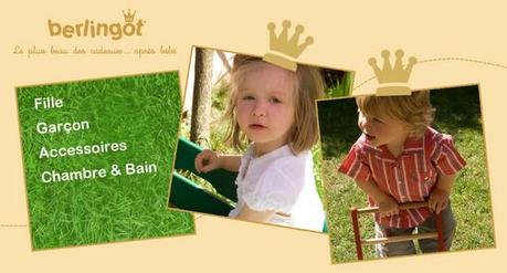 Mode bébés Berlingot en vente privée