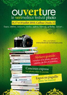 Ouverture le vertmeilleux festival photo – Cailhau (Aude) – 16, 17 et 18 juillet 2010