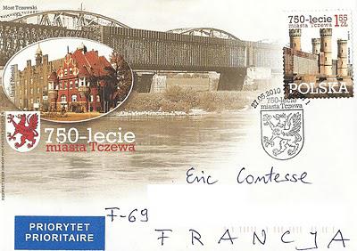 Villes de Tczew, Sieradz et Lubin en Pologne