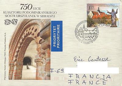 Villes de Tczew, Sieradz et Lubin en Pologne