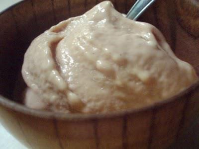 Crème glacée minute à la mangue