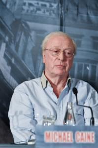 Inception pressconf Michael Caine photo filmgeek