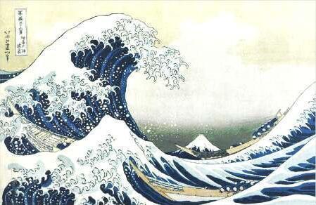 hokusai la vague