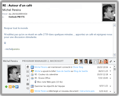 Outlook 2010 Social Connector