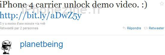 L’iPhone 4 jailbreaké et désimlocké présenté en vidéo