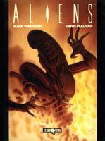 Couverture du premier tome de l'édition française du comics Aliens