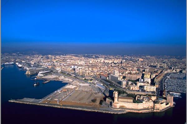 le site du MUCEM, à Marseille