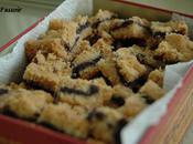 Petits carrés gourmands confiture cassis